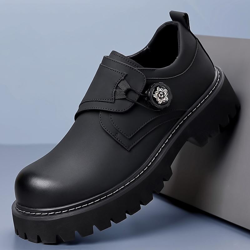 Men s Leather Shoes Platform Casual Derby Shoes Men s Dress Wedding Tooling Low Top Martin Shoes 44 чорний
Men s Leather Shoes Platform Casual Derby Shoes Men s Dress Wedding Tooling Low Top Martin Shoes 44 чорний