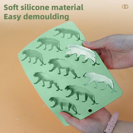 Yousheng Silicone Ice Cube Tray with Animal Shapes Elephant Wolf Shape Ice Mold BPA-Free Easy-Release Ice Maker for Home Elephant зелений
Yousheng Silicone Ice Cube Tray with Animal Shapes Elephant Wolf Shape Ice Mold BPA-Free Easy-Release Ice Maker for Home Elephant зелений