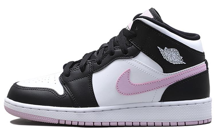 Jordan 1 Mid White Black Light Arctic Pink GS 555112-103 40
Jordan 1 Mid White Black Light Arctic Pink GS 555112-103 40