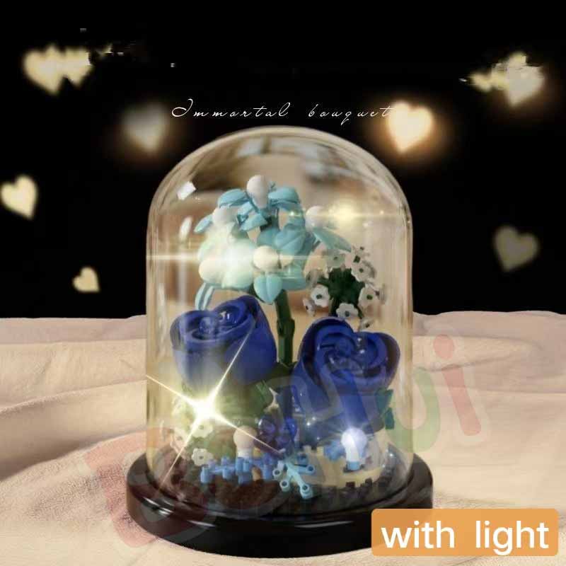 Micro Flower Bouquet Bonsai Building Blocks Artificial Plastic Plant Dust Cover Model Home Decoration Toy For Kid Birthday Gift
Micro Flower Bouquet Bonsai Building Blocks Artificial Plastic Plant Dust Cover Model Home Decoration Toy For Kid Birthday Gift