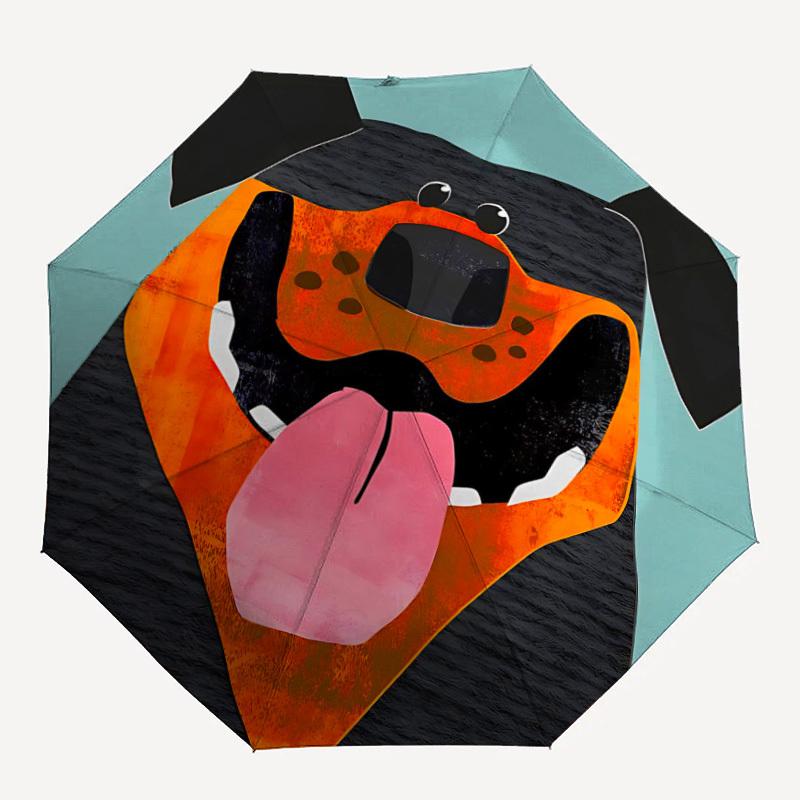 1pc Puppy Canine Automatic Folding Umbrella Portable Collapsible 8-Rib Umbrella for All Seasons, Casual Outdoor Accessory, B14
1pc Puppy Canine Automatic Folding Umbrella Portable Collapsible 8-Rib Umbrella for All Seasons, Casual Outdoor Accessory, B14