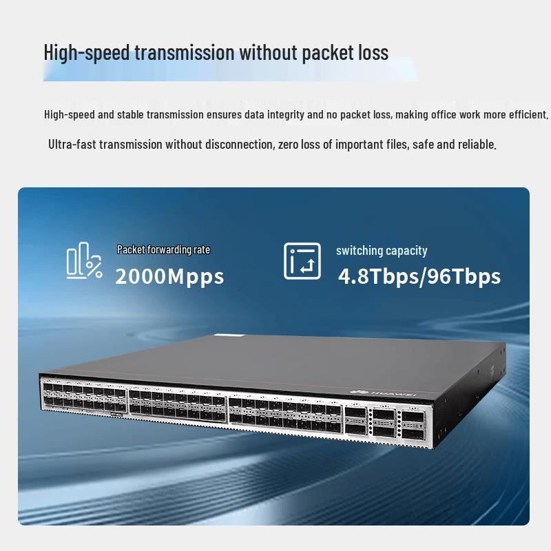 Huawei CE6857F-48S6CQ-B Data Center Switch
Huawei CE6857F-48S6CQ-B Data Center Switch