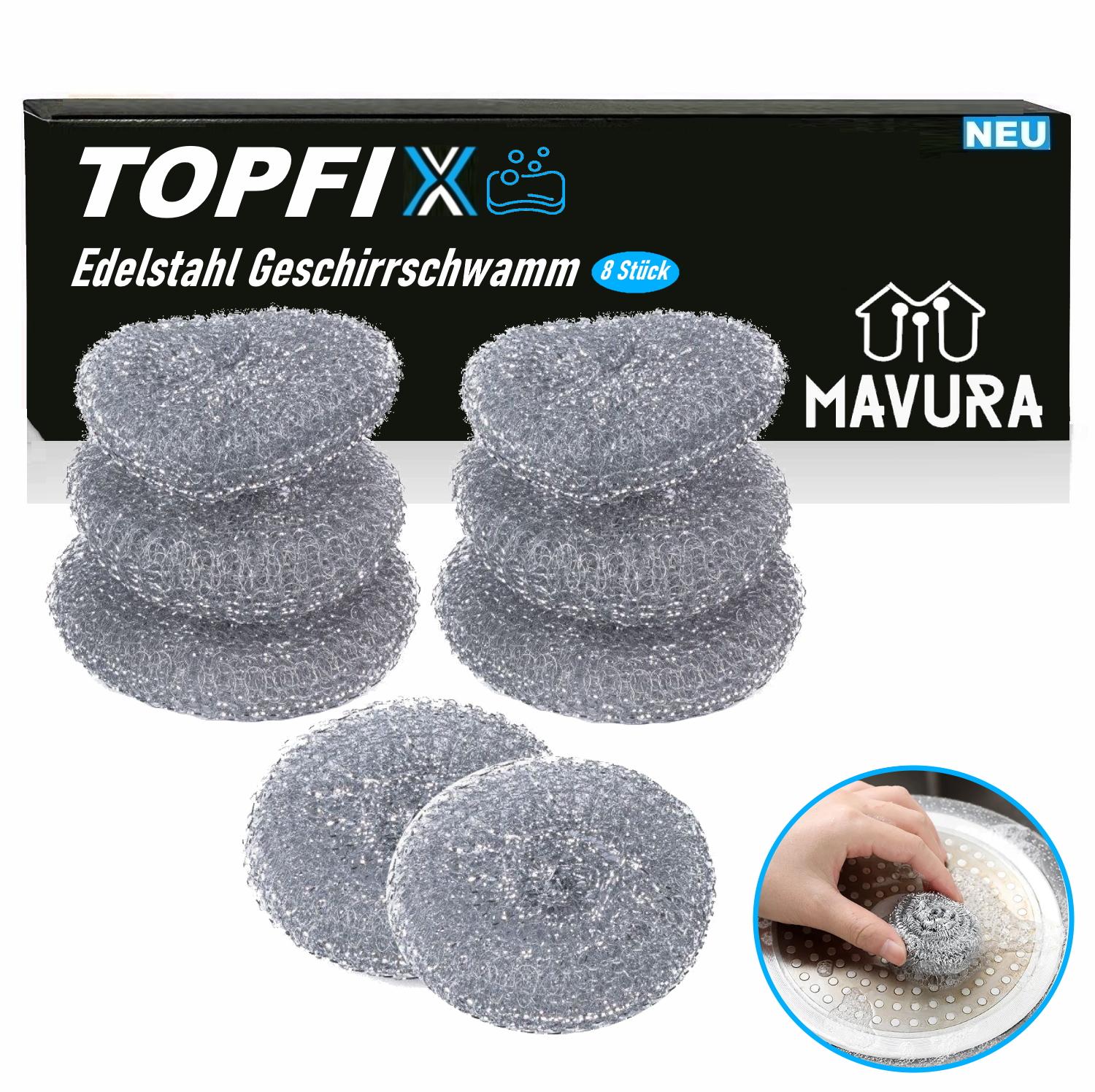 TOPFIX Сталеві губки Губка для чищення Засіб для чищення каструль Губка для каструль Абразивна губка
TOPFIX Сталеві губки Губка для чищення Засіб для чищення каструль Губка для каструль Абразивна губка