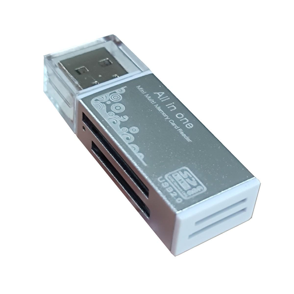 Shiyou SY-638 High-Speed USB 2.0 All-in-One Card Reader: Supports TF, M2, MS, SD Cards
Shiyou SY-638 High-Speed USB 2.0 All-in-One Card Reader: Supports TF, M2, MS, SD Cards