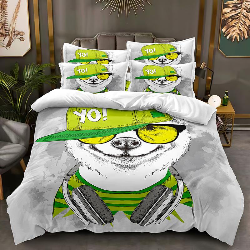 Fashion technology,3D digital printed bedding, duvet covers, pillowcases 70 * 133Cm two-piece set
Fashion technology,3D digital printed bedding, duvet covers, pillowcases 70 * 133Cm two-piece set