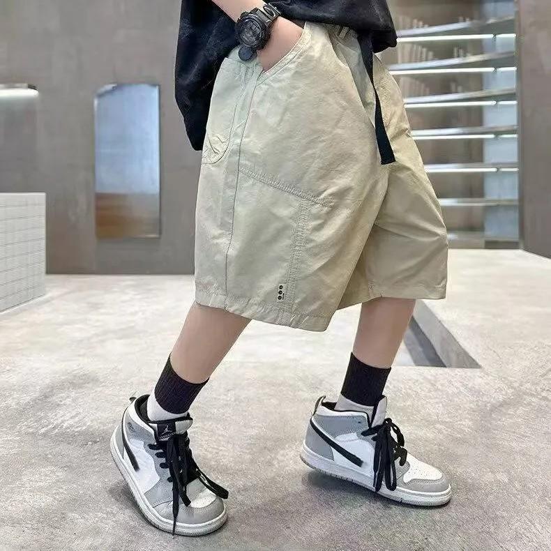 Kids Casual Solid Color Cargo Shorts for Tween Boys Summer Shorts Teenage Child Brief Knee-Length Pants 170 хакі
Kids Casual Solid Color Cargo Shorts for Tween Boys Summer Shorts Teenage Child Brief Knee-Length Pants 170 хакі