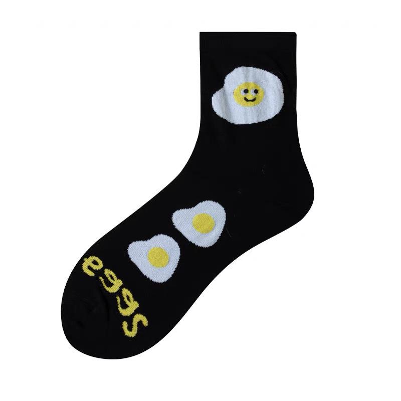 Носки с сыром из печенья, женские хлопковые носки, средние носки, весенние чулки с милым рисунком для студентов в японском стиле One Size чёрный
Носки с сыром из печенья, женские хлопковые носки, средние носки, весенние чулки с милым рисунком для студентов в японском стиле One Size чёрный