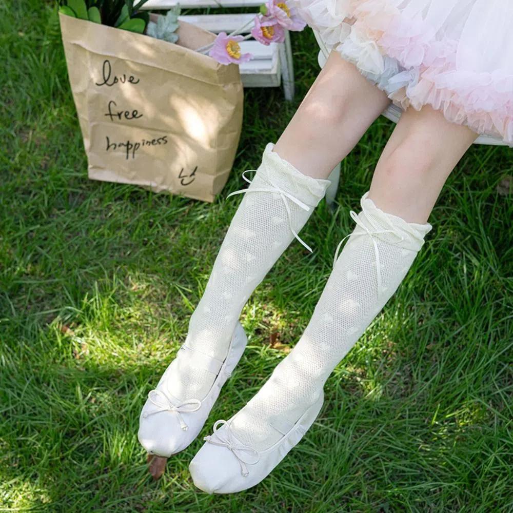Princess Children Mid-Tube Hosiery Ribbon Bow Balletcore Socks Lolita Lace Stockings Girls білий
Princess Children Mid-Tube Hosiery Ribbon Bow Balletcore Socks Lolita Lace Stockings Girls білий