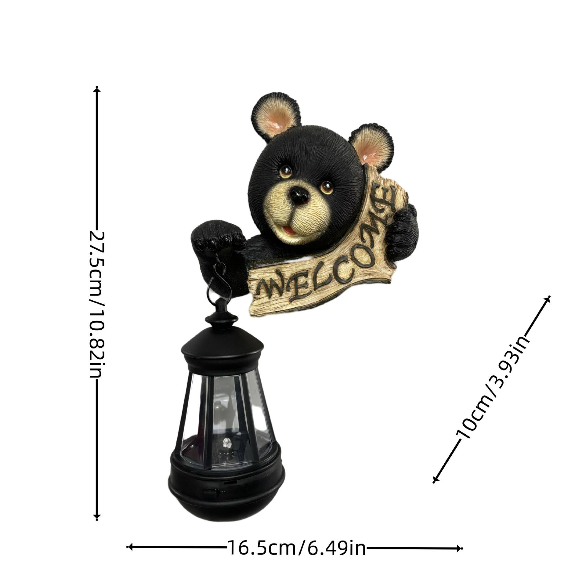JYL TS/181,American Black Bear Holding Lantern Wall Mount Solar Light Home Style Wall Lamp Decor One Size красное дерево
JYL TS/181,American Black Bear Holding Lantern Wall Mount Solar Light Home Style Wall Lamp Decor One Size красное дерево