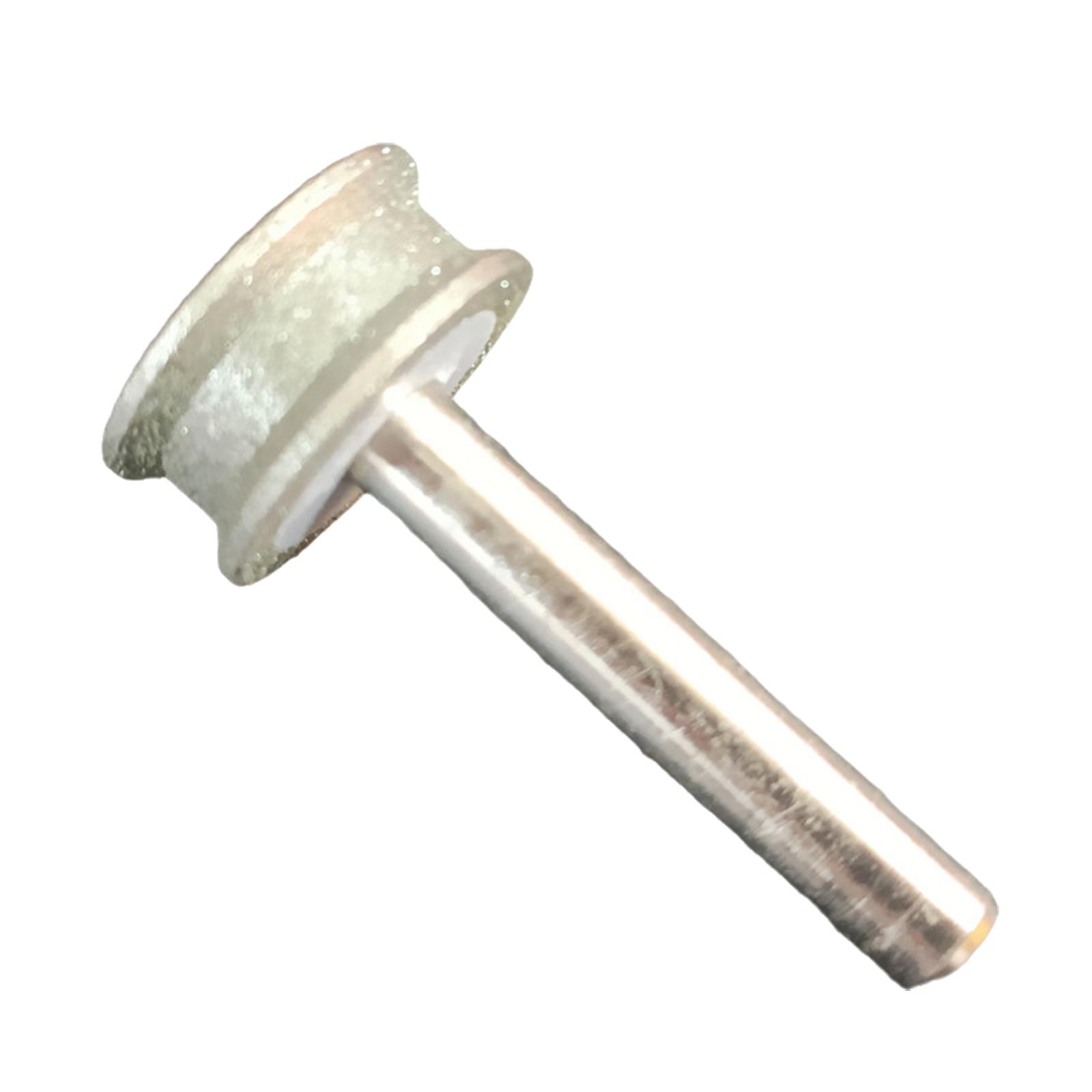 Вогнутый алмазный шлифовальный круг 2-12 мм для полировки закругленных кромок и криволинейных поверхностей на стекле, нефрите с хвостовиком 6 мм 5
Вогнутый алмазный шлифовальный круг 2-12 мм для полировки закругленных кромок и криволинейных поверхностей на стекле, нефрите с хвостовиком 6 мм 5