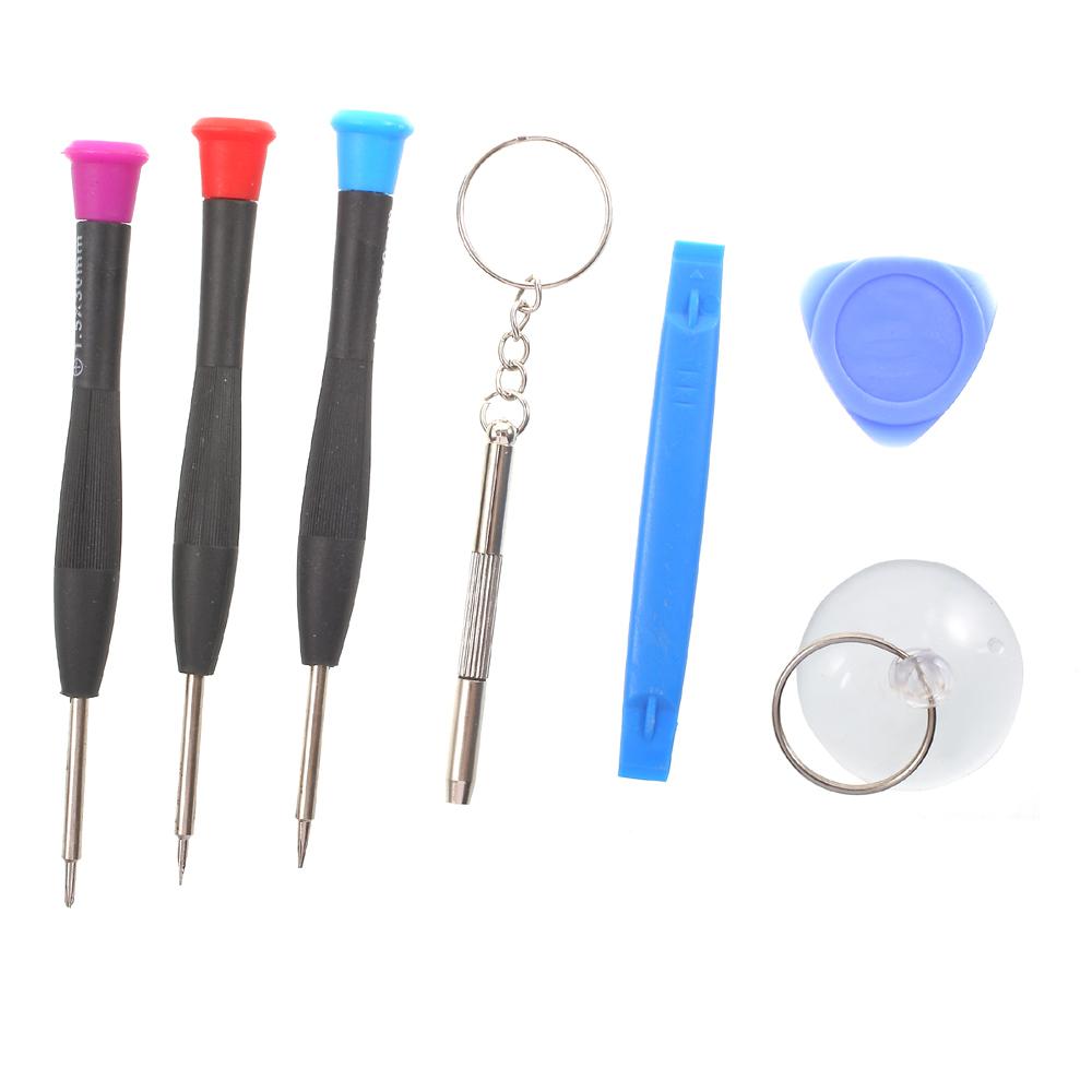 7-in-1 Mobile Phone Opening Repair Kit Screwdriver Pry Bar Suction Cup Tool Set for iPhone Samsung Type A
7-in-1 Mobile Phone Opening Repair Kit Screwdriver Pry Bar Suction Cup Tool Set for iPhone Samsung Type A