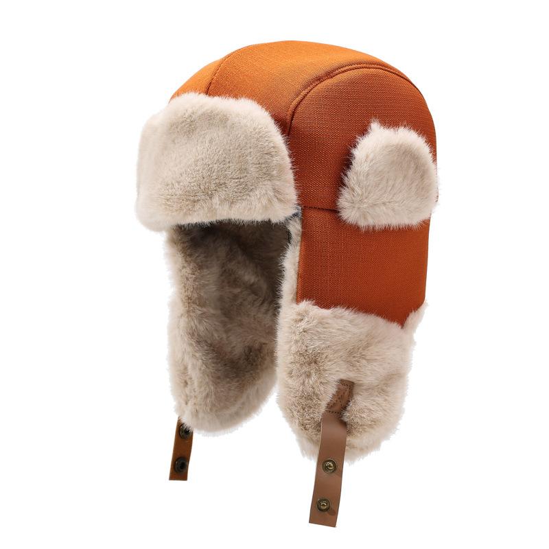 Толстая шапка-ушанка Осень Зима Теплая Женская шапка с защитой ушей Уличная шапка для верховой езды Защищающая от холода Хлопковая шапка для мужчин оранжевый
Толстая шапка-ушанка Осень Зима Теплая Женская шапка с защитой ушей Уличная шапка для верховой езды Защищающая от холода Хлопковая шапка для мужчин оранжевый