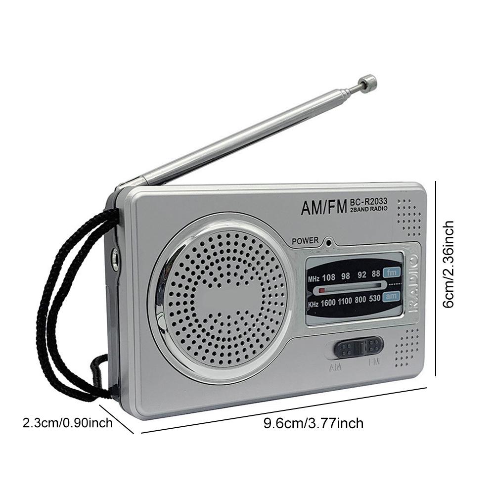 Новая версия Портативное радио на батарейках Радио с указателем Телескопическая антенна Приемник Двухдиапазонное FM/AM радио для пожилых людей
Новая версия Портативное радио на батарейках Радио с указателем Телескопическая антенна Приемник Двухдиапазонное FM/AM радио для пожилых людей