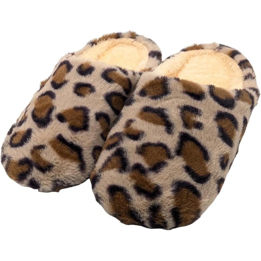 Slippers Women s Room Shoes Indoor Fluffy Warm (Leopard Print, XL)
Slippers Women s Room Shoes Indoor Fluffy Warm (Leopard Print, XL)