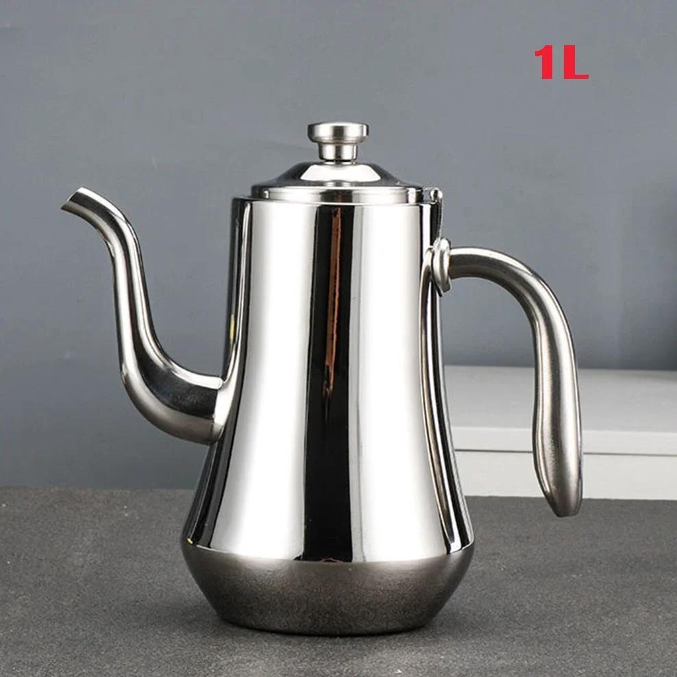 1L/2L/2.5L Nordic Style Stainless Steel Teapot Large-Capacity Boiling Water Kettle Scented Tea Make Tea Pot With Filter Tea Set
1L/2L/2.5L Nordic Style Stainless Steel Teapot Large-Capacity Boiling Water Kettle Scented Tea Make Tea Pot With Filter Tea Set