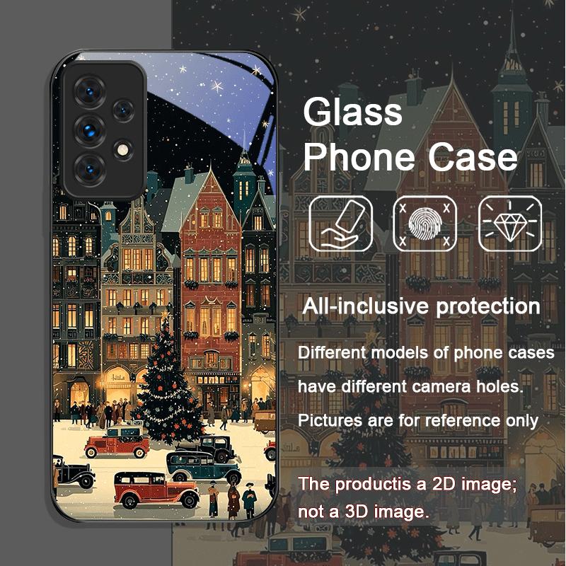 Christmas Winter Snow Street Scenery Tempered Glass Phone Case for Samsung Galaxy A56 A17 A55 A54 A53 A52 A36 A14 A31 A51 Cover Galaxy A14 4G
Christmas Winter Snow Street Scenery Tempered Glass Phone Case for Samsung Galaxy A56 A17 A55 A54 A53 A52 A36 A14 A31 A51 Cover Galaxy A14 4G