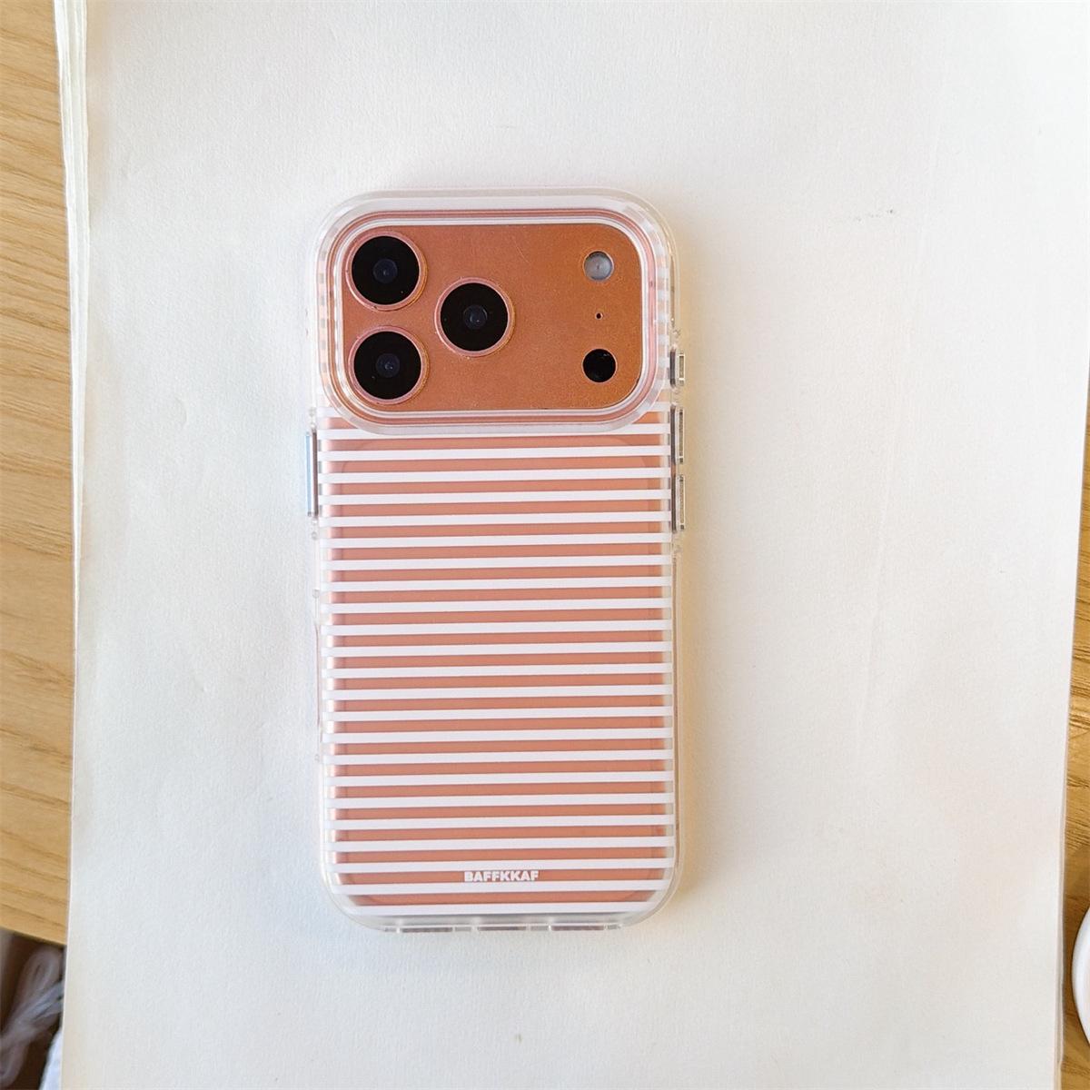 Round Edge Stripe Dual Layer Anti-Fall Case for iPhone 14/13 - Compatible with Apple 17/16/15 PRO MAX iPhone 13
Round Edge Stripe Dual Layer Anti-Fall Case for iPhone 14/13 - Compatible with Apple 17/16/15 PRO MAX iPhone 13
