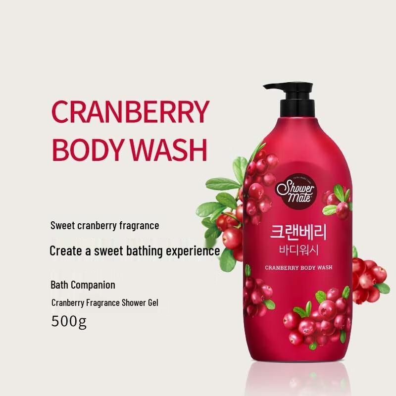 Aekyung Shower Mate Cranberry Essence Shower Gel
Aekyung Shower Mate Cranberry Essence Shower Gel