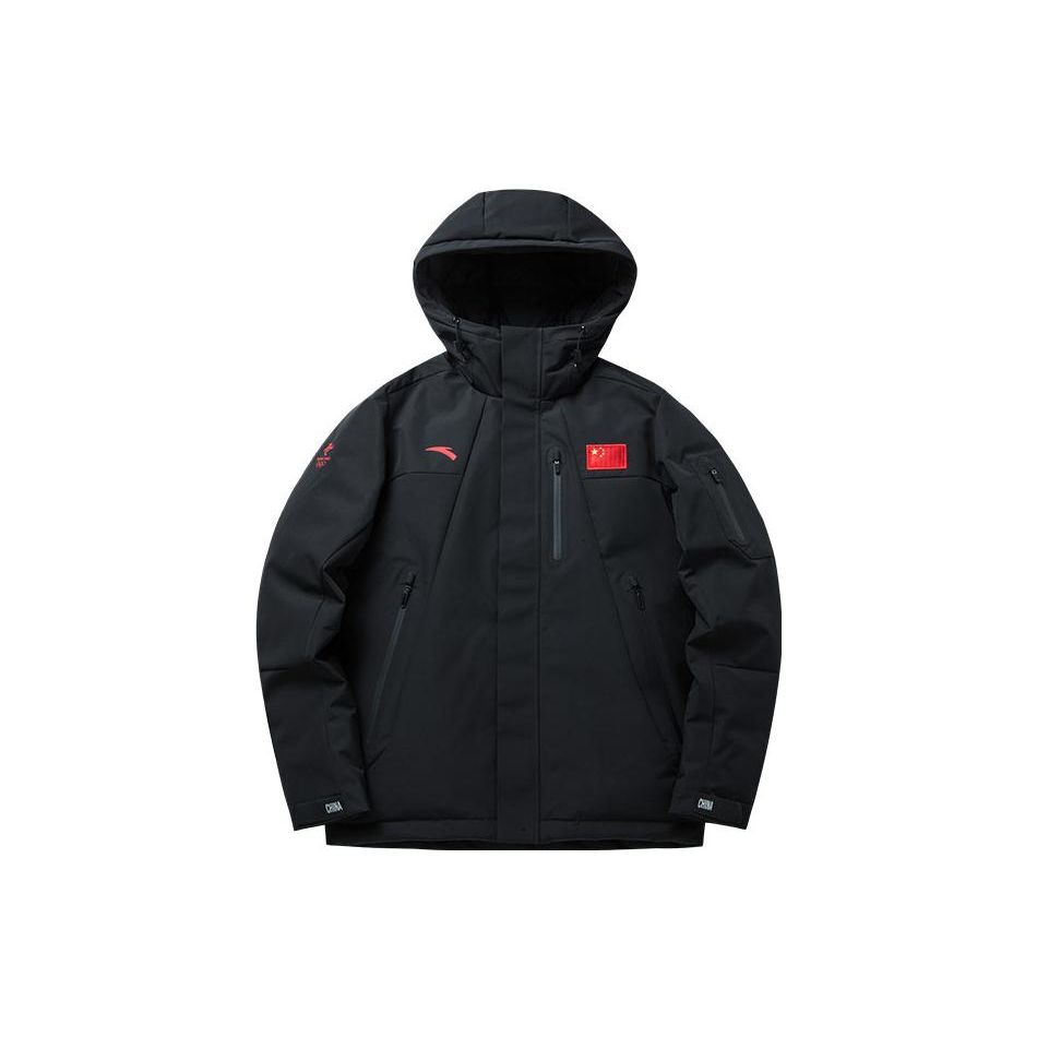 Anta Solid Color Logo Print National Emblem Zipper Down Jacket Men Outerwear Black 152140911-2 M
Anta Solid Color Logo Print National Emblem Zipper Down Jacket Men Outerwear Black 152140911-2 M