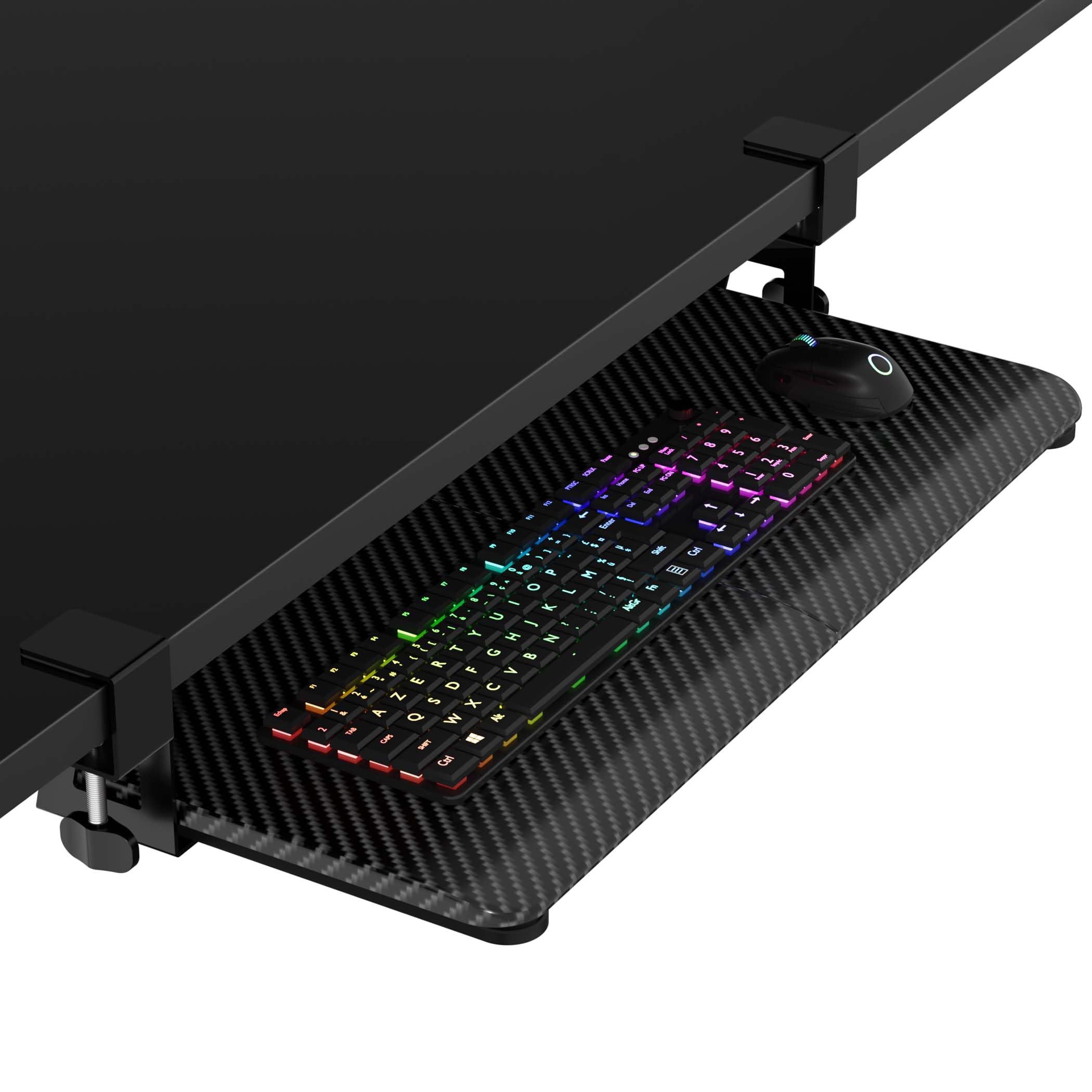 ERGOMAKER Keyboard Slider Keyboard Tray Retrofit Keyboard Sliding Type Clamp Type Keyboard Drawer Keyboard Bridge Desk Extension Retrofit Desk Expand
ERGOMAKER Keyboard Slider Keyboard Tray Retrofit Keyboard Sliding Type Clamp Type Keyboard Drawer Keyboard Bridge Desk Extension Retrofit Desk Expand