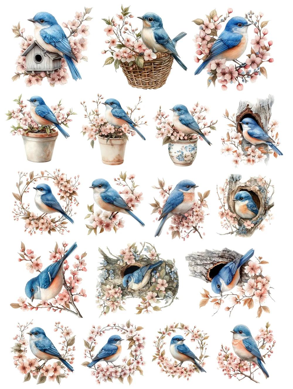 18pcs Retro Hand cherry blossoms and birds stickers Funny Decoration DIY Scrapbooking Journal Phone Diary Album Planner білий
18pcs Retro Hand cherry blossoms and birds stickers Funny Decoration DIY Scrapbooking Journal Phone Diary Album Planner білий