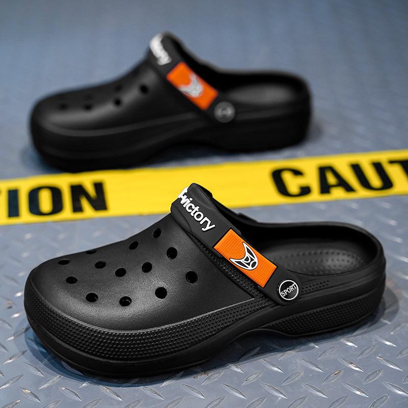 New hole shoes men s casual and light outer wear beach sandals men s soft-soled breathable driving lazy bag head slippers 39 чёрный
New hole shoes men s casual and light outer wear beach sandals men s soft-soled breathable driving lazy bag head slippers 39 чёрный