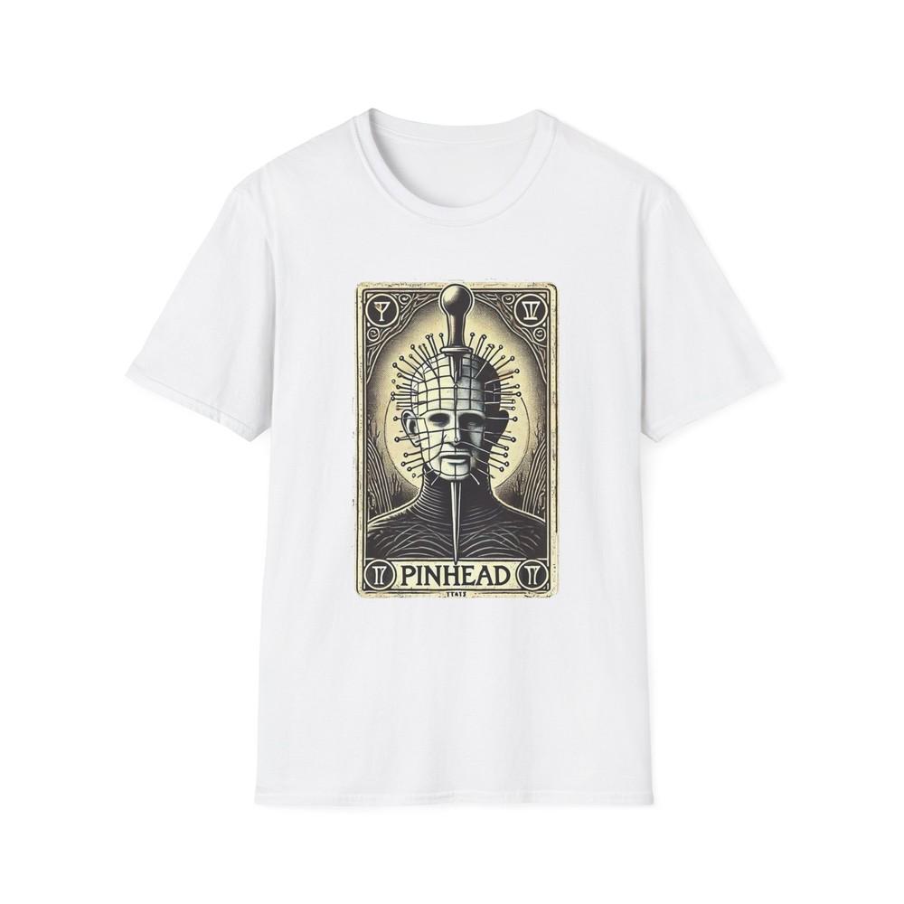 Pinhead Tarot Card T-Shirt – Hellraiser Horror Occult Tee L
Pinhead Tarot Card T-Shirt – Hellraiser Horror Occult Tee L