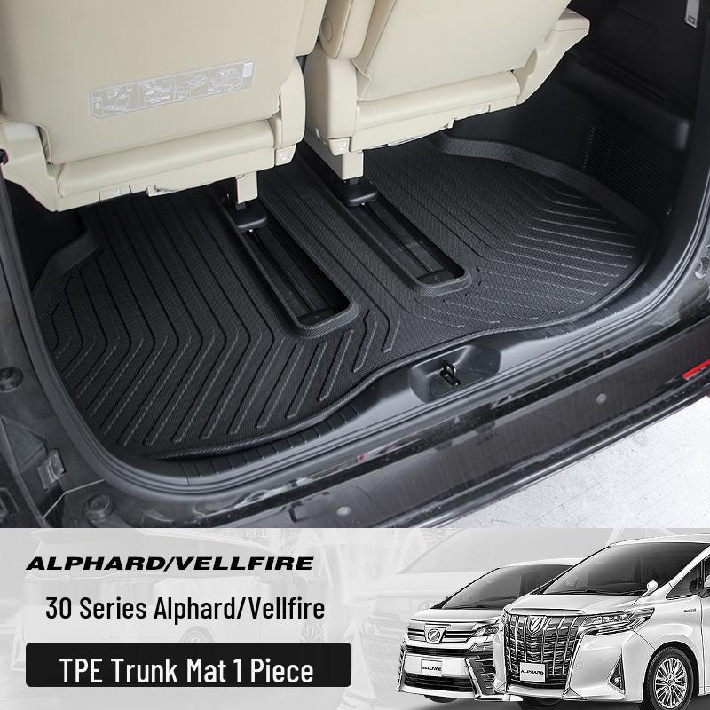 Alphard & Vellfire Trunk Mat for 15-25 Models (30 & 40 Series) - TPE Material
Alphard & Vellfire Trunk Mat for 15-25 Models (30 & 40 Series) - TPE Material