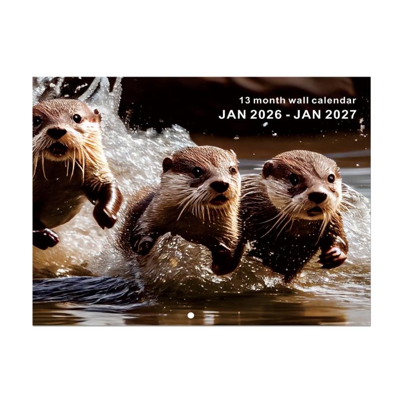 Animal Theme Calendar 2026 Wall Hanging Monthly Calendar 13 Month from Jan 2026 to Jan 2027 for Daily Scheduling 1
Animal Theme Calendar 2026 Wall Hanging Monthly Calendar 13 Month from Jan 2026 to Jan 2027 for Daily Scheduling 1