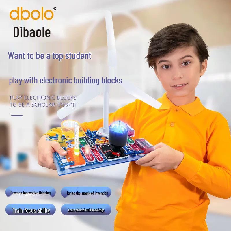 Dibaole Galaxy Starry Sky Edition Электронные строительные блоки - Детский научный эксперимент Игрушка-схема (Возраст 6-18 лет)
Dibaole Galaxy Starry Sky Edition Электронные строительные блоки - Детский научный эксперимент Игрушка-схема (Возраст 6-18 лет)