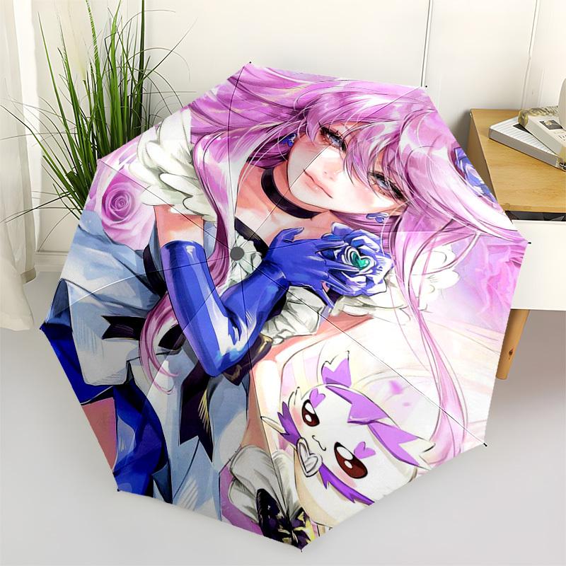 1pc Angelic Guardian Outdoor Umbrella - Automatic Opening/Closing, Portable 3-Fold Design with 8-Bone Iron Frame, Perfect Gift for Fans, Traveler
1pc Angelic Guardian Outdoor Umbrella - Automatic Opening/Closing, Portable 3-Fold Design with 8-Bone Iron Frame, Perfect Gift for Fans, Traveler