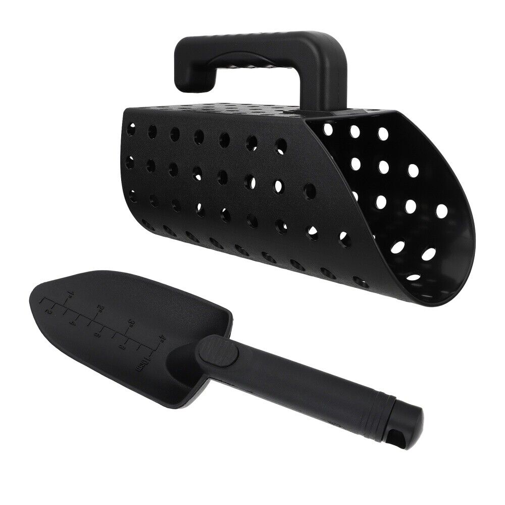 Набор пластиковой лопаты-совка для песка с металлоискателем, пляжный инструмент для поиска золота и фильтрации для обнаружения подземных металлических сокровищ чёрный
Набор пластиковой лопаты-совка для песка с металлоискателем, пляжный инструмент для поиска золота и фильтрации для обнаружения подземных металлических сокровищ чёрный