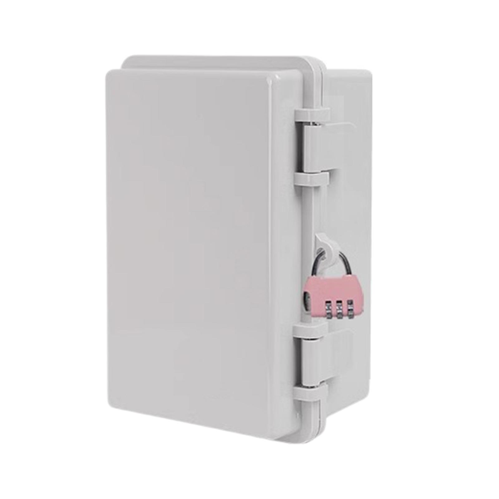 High Strength Plastic Outdoor Electrical Enclosures Weather Resistant Locking Cover For Garden Camping Installations
High Strength Plastic Outdoor Electrical Enclosures Weather Resistant Locking Cover For Garden Camping Installations