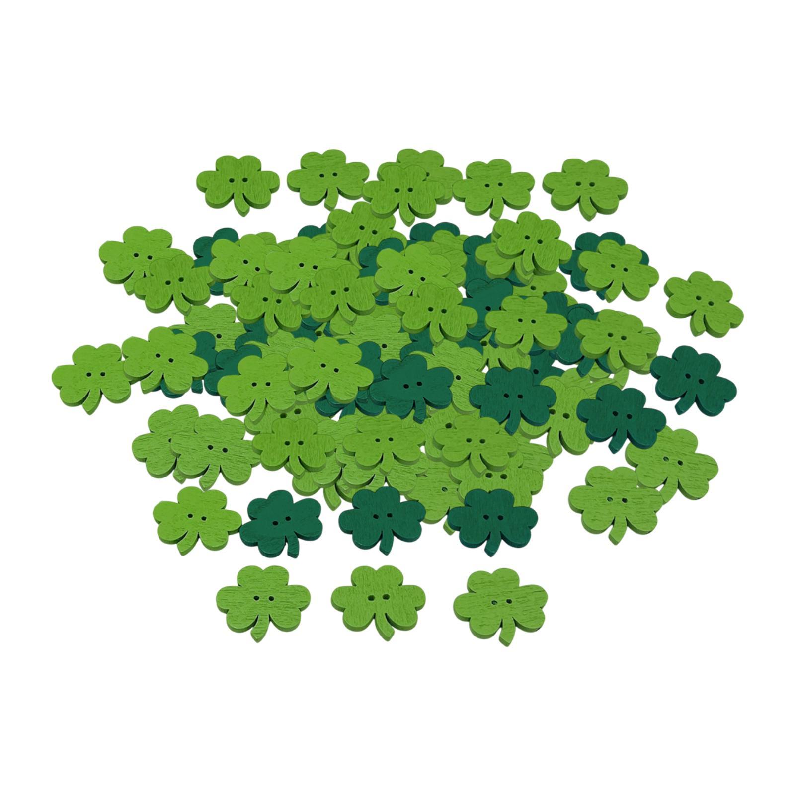 50Pcs Wooden Shamrock Shaped Buttons 2 Holes Wood Spring Buttons for Scrapbooking DIY Coats Sewing Crafts Clothes Accessories
50Pcs Wooden Shamrock Shaped Buttons 2 Holes Wood Spring Buttons for Scrapbooking DIY Coats Sewing Crafts Clothes Accessories