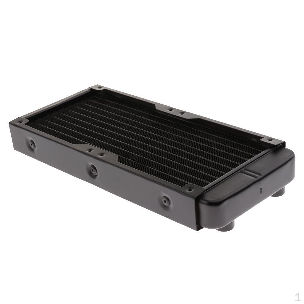 Aluminum , 10 Tube Sink Cooling Kit, Computer Water Liquid Screw Exchanger (240mm)
Aluminum , 10 Tube Sink Cooling Kit, Computer Water Liquid Screw Exchanger (240mm)