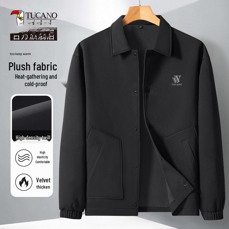 Woodpecker Men s Winter Fleece Executive Jacket - Thick, Warm Overcoat for Dad or Business Cadre. L, Heat Retention
Woodpecker Men s Winter Fleece Executive Jacket - Thick, Warm Overcoat for Dad or Business Cadre. L, Heat Retention