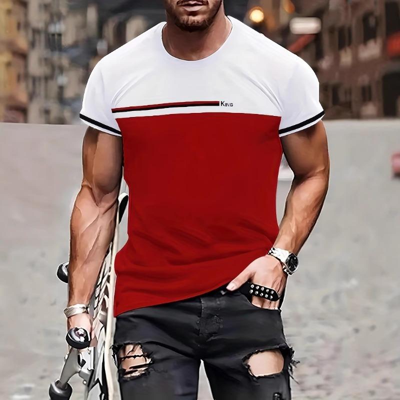 Летняя футболка с принтом, с коротким рукавом, повседневная, спортивная, мужская, 3D цифровая одежда, футболки 6XL
Летняя футболка с принтом, с коротким рукавом, повседневная, спортивная, мужская, 3D цифровая одежда, футболки 6XL