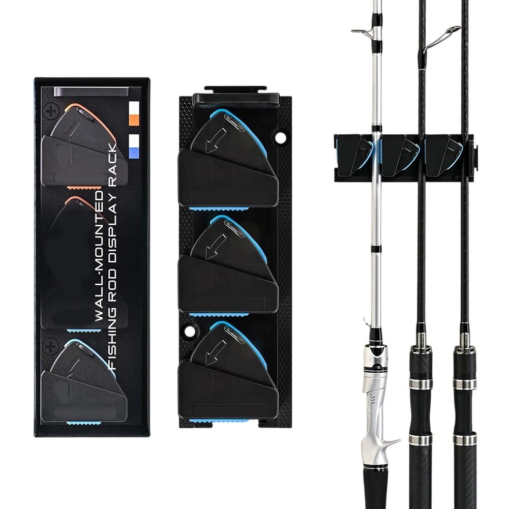 Multi-rod Capacity Fishing Rod Holder Wall Mounted Rack Protective Rod Holder 3 grids синий
Multi-rod Capacity Fishing Rod Holder Wall Mounted Rack Protective Rod Holder 3 grids синий