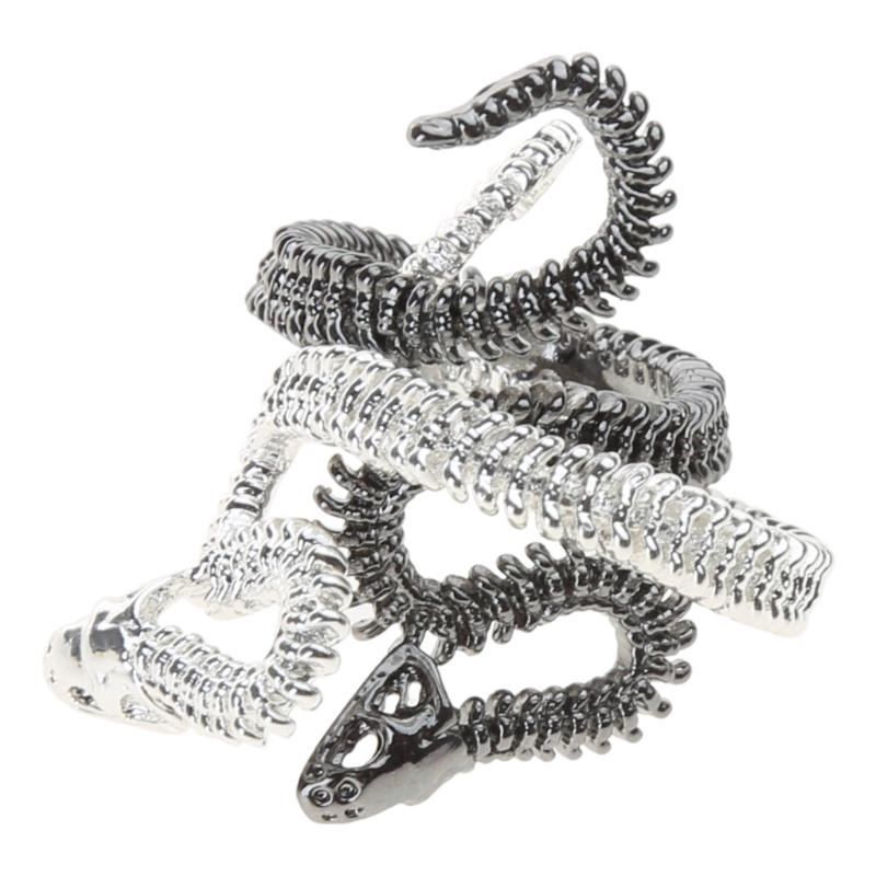 2Pcs Snake Bone Ring Combination Ring Personality Fashion Irregular Rings Travel Accessories Christmas Anniversary Gift 1
2Pcs Snake Bone Ring Combination Ring Personality Fashion Irregular Rings Travel Accessories Christmas Anniversary Gift 1