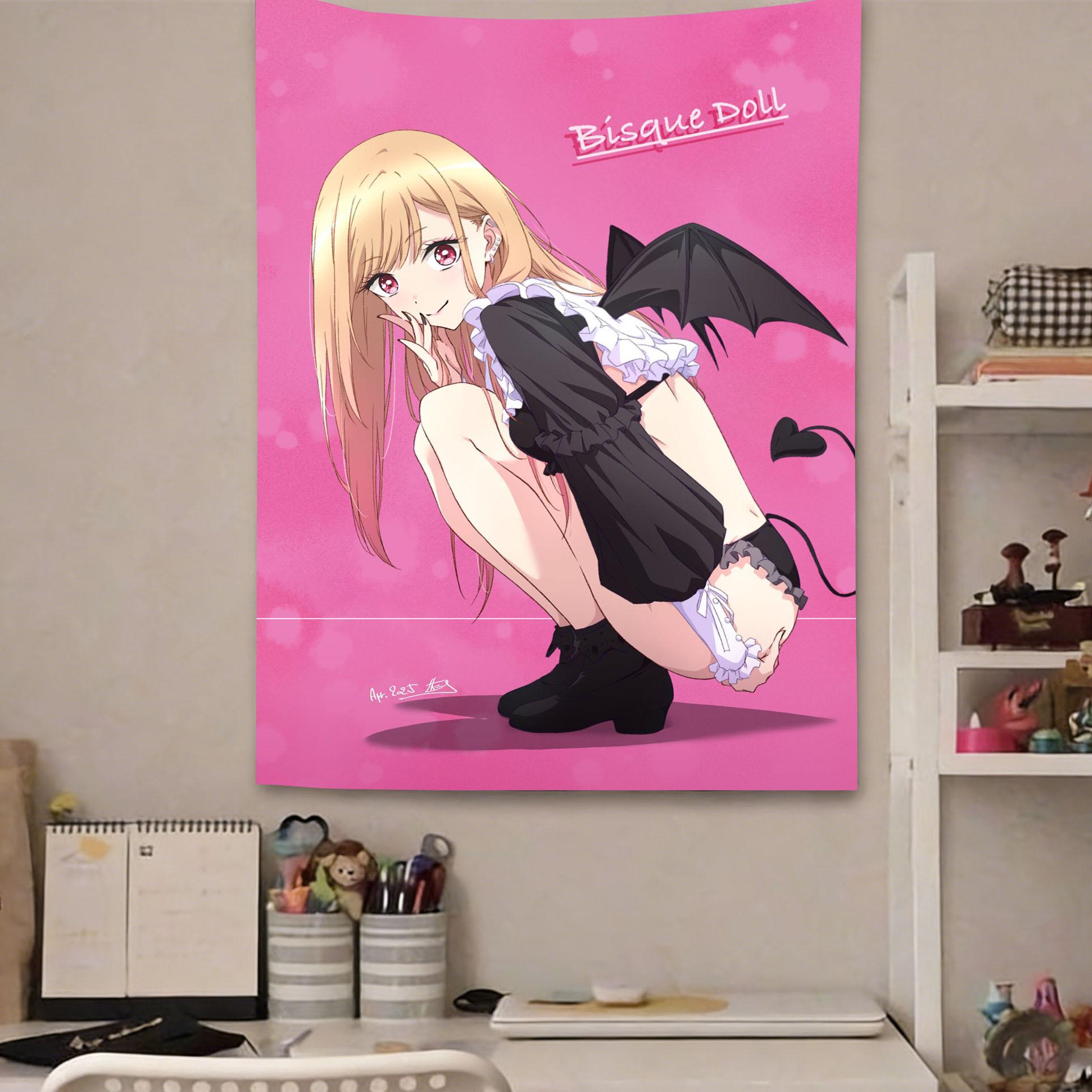 MMarin KKitagawa Anime Tapestry Kawaii Anime Girl Wall Hanging Living Room Bedroom Wall Aesthetic Background Cloth 74x94cm(29x37in)
MMarin KKitagawa Anime Tapestry Kawaii Anime Girl Wall Hanging Living Room Bedroom Wall Aesthetic Background Cloth 74x94cm(29x37in)