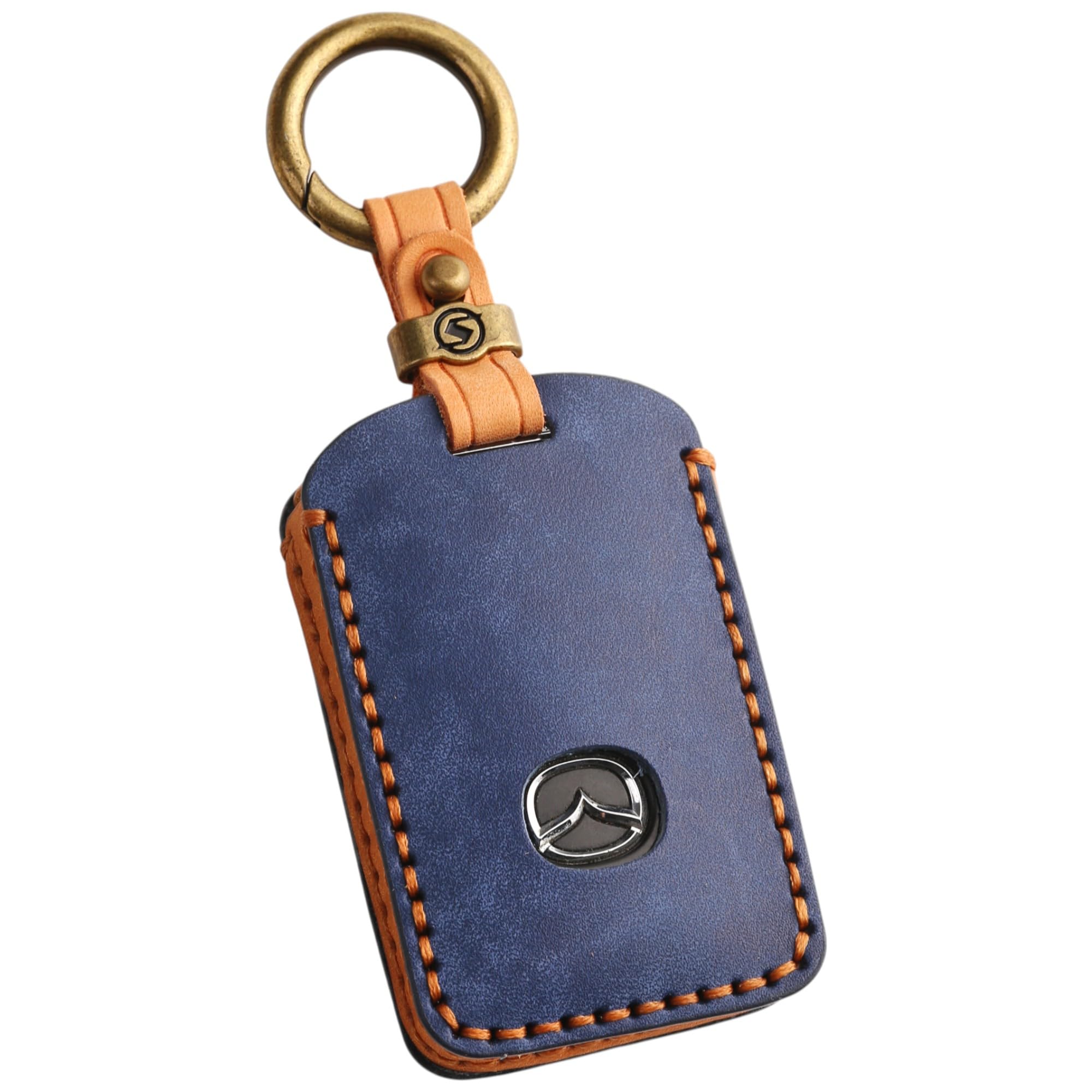 Smasol Чехол для ключей из натуральной кожи, Чехол для ключей, Корпус для ключей, Чехол для смарт-ключа New 3 button tanning синий
Smasol Чехол для ключей из натуральной кожи, Чехол для ключей, Корпус для ключей, Чехол для смарт-ключа New 3 button tanning синий