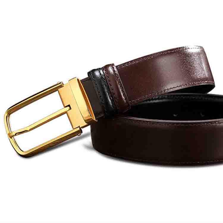 Men s Double-Sided Calfskin Belt with Steel Pin Buckle - Casual Versatile Design 105 cm
Men s Double-Sided Calfskin Belt with Steel Pin Buckle - Casual Versatile Design 105 cm