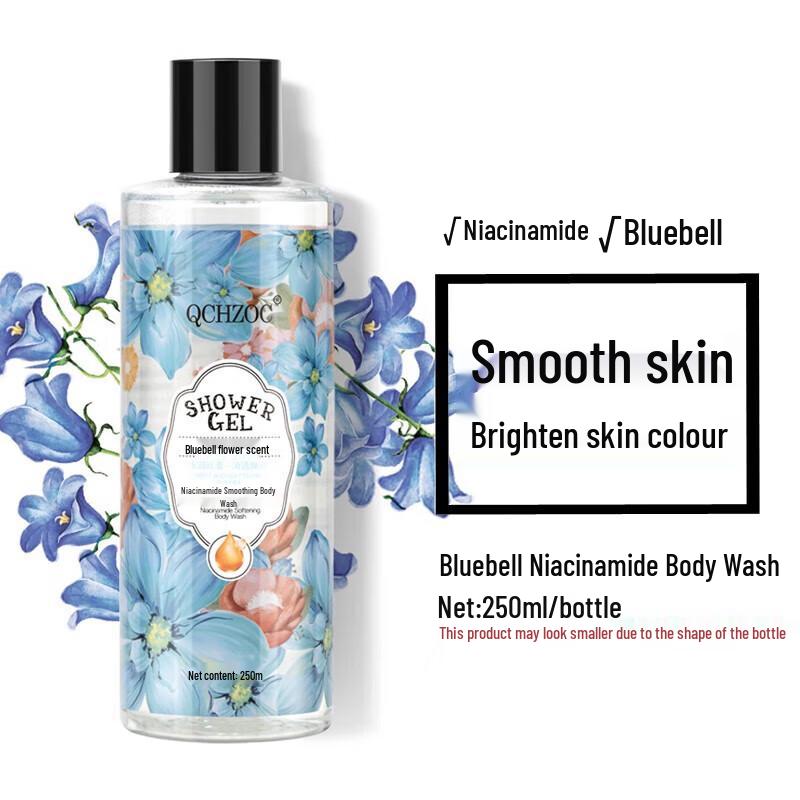 QCHZOC Синий колокольчик ветра Ниацинамид Гель для душа, 3 x 250 мл
QCHZOC Синий колокольчик ветра Ниацинамид Гель для душа, 3 x 250 мл