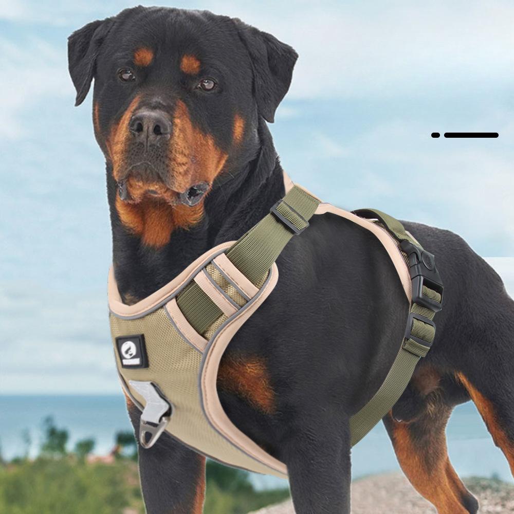 Dog Leash Explosion-proof Large Dog Chest Strap Reflective Large Dog Dog Leash Vest Dog Dog Chest Strap XL (
Dog Leash Explosion-proof Large Dog Chest Strap Reflective Large Dog Dog Leash Vest Dog Dog Chest Strap XL (