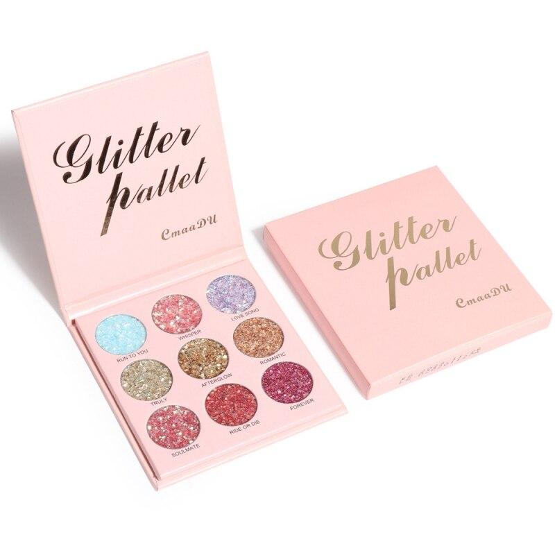 9г 9 цветов матовые блестящие тени для век металлический глиттер золотой луковый порошок легко наносятся макияж палетка теней для век 9g
9г 9 цветов матовые блестящие тени для век металлический глиттер золотой луковый порошок легко наносятся макияж палетка теней для век 9g