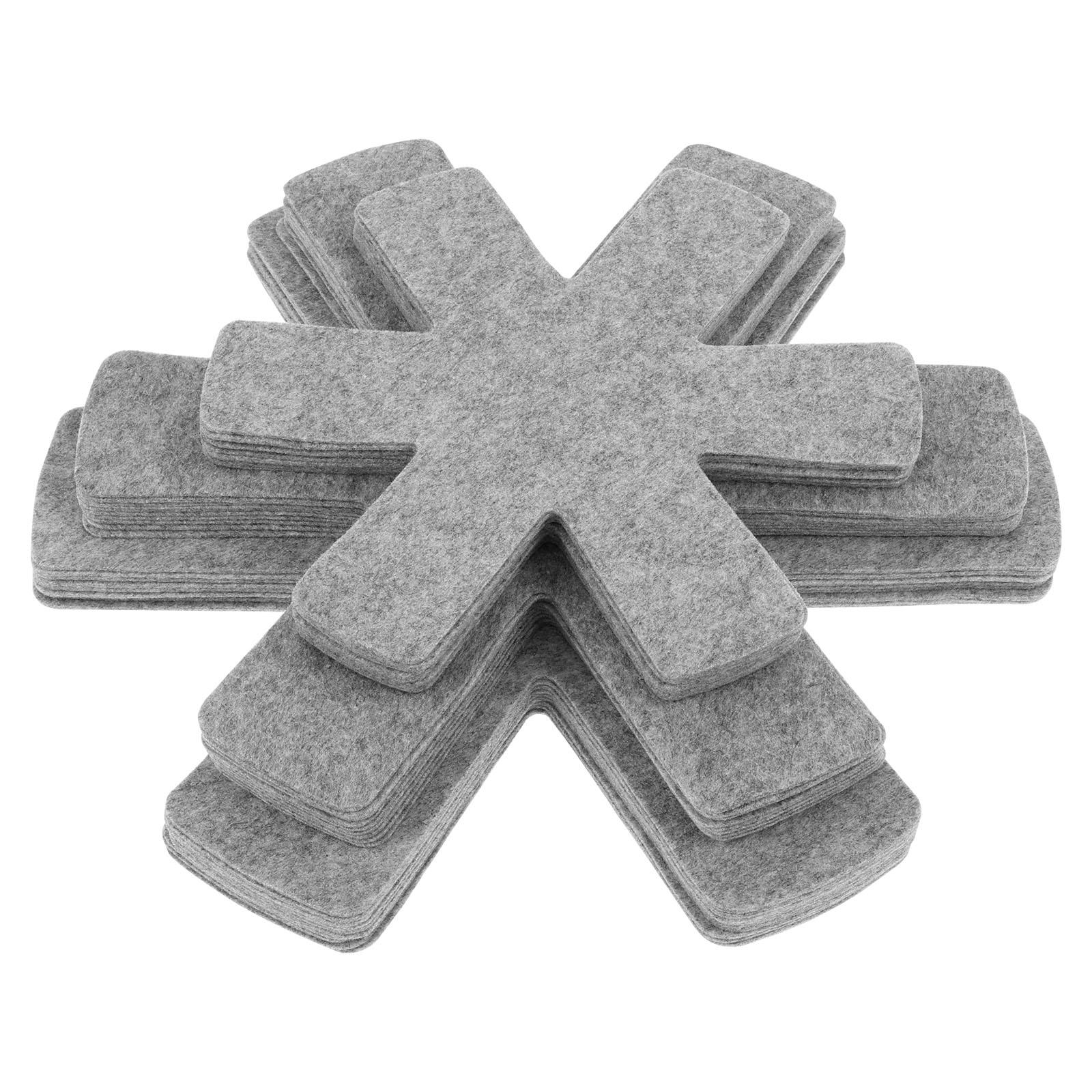 30Pcs Nonwoven Pot Pan Protectors Anti Scratching 3 Sizes Pot Pan Separator Dividers Pads Stackable Cookware Protector Tools сірий колір
30Pcs Nonwoven Pot Pan Protectors Anti Scratching 3 Sizes Pot Pan Separator Dividers Pads Stackable Cookware Protector Tools сірий колір