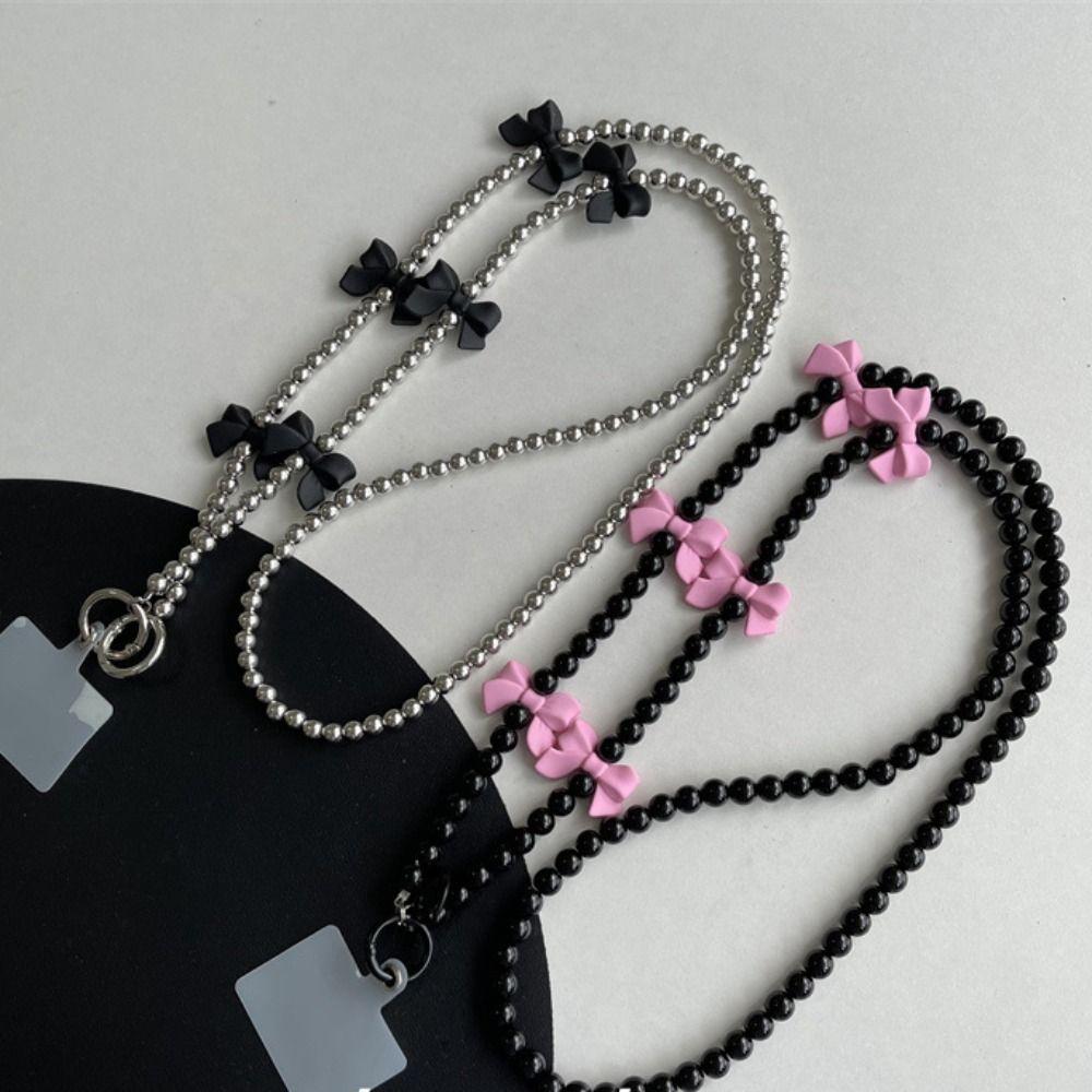 Bow Mobile Phone Chain Long Beads Phone Strap Fashion Long Crossbody Phone Chain Phone Accessories style G
Bow Mobile Phone Chain Long Beads Phone Strap Fashion Long Crossbody Phone Chain Phone Accessories style G