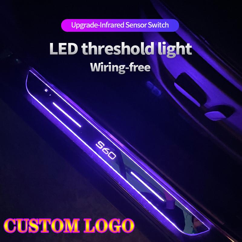 Индивидуальная автомобильная дверь с подсветкой на пороге, лампа с логотипом, светодиодная автомобильная накладка на педаль для VOLVO S60 S90 XC90 XC60 XC40 S40 For V-OLVO
Индивидуальная автомобильная дверь с подсветкой на пороге, лампа с логотипом, светодиодная автомобильная накладка на педаль для VOLVO S60 S90 XC90 XC60 XC40 S40 For V-OLVO