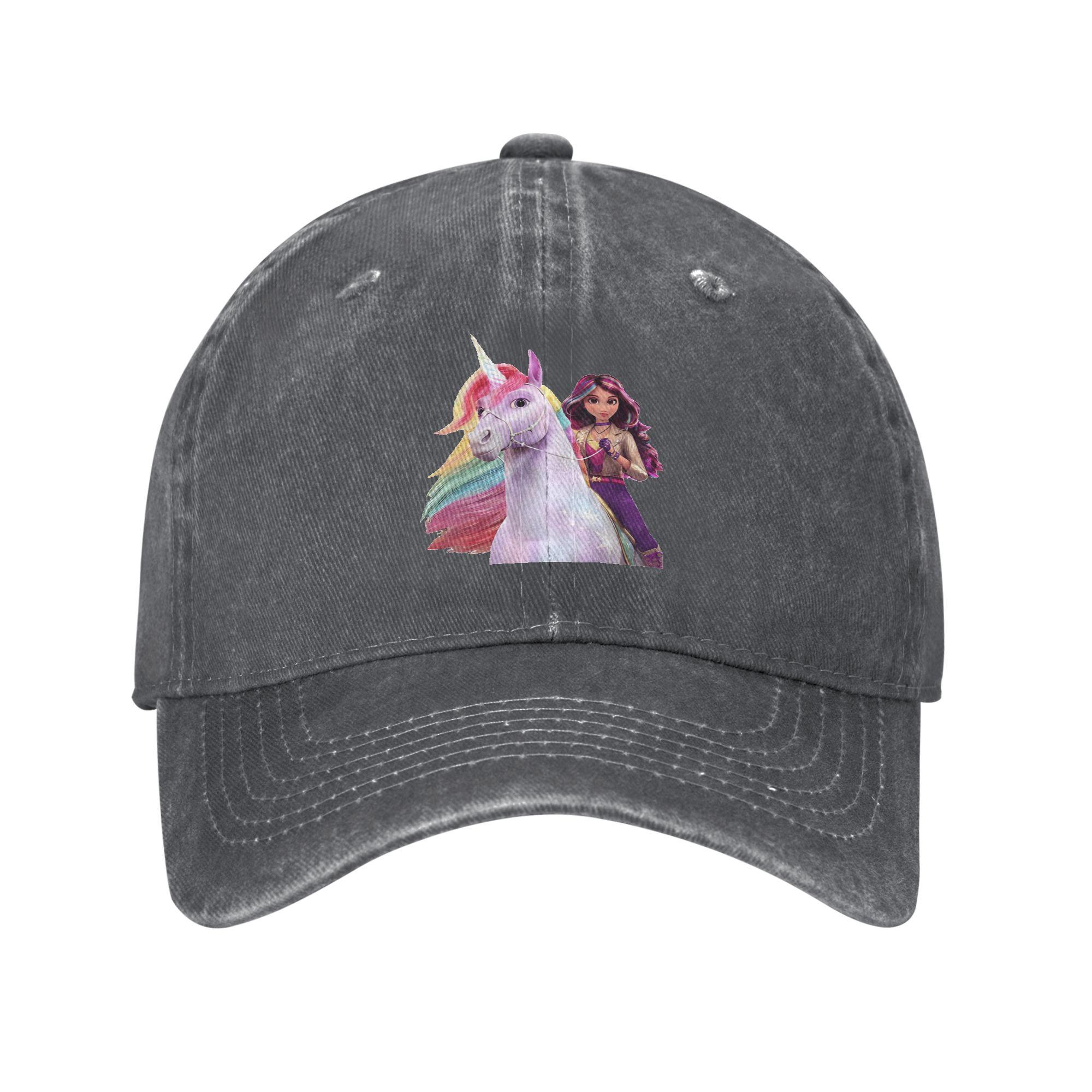 Unicorn Academy Sophia Wildstar Denim Fabric Cap Casual Baseball Caps Adjustable Hat Summer Unisex Baseball Hats One Size
Unicorn Academy Sophia Wildstar Denim Fabric Cap Casual Baseball Caps Adjustable Hat Summer Unisex Baseball Hats One Size