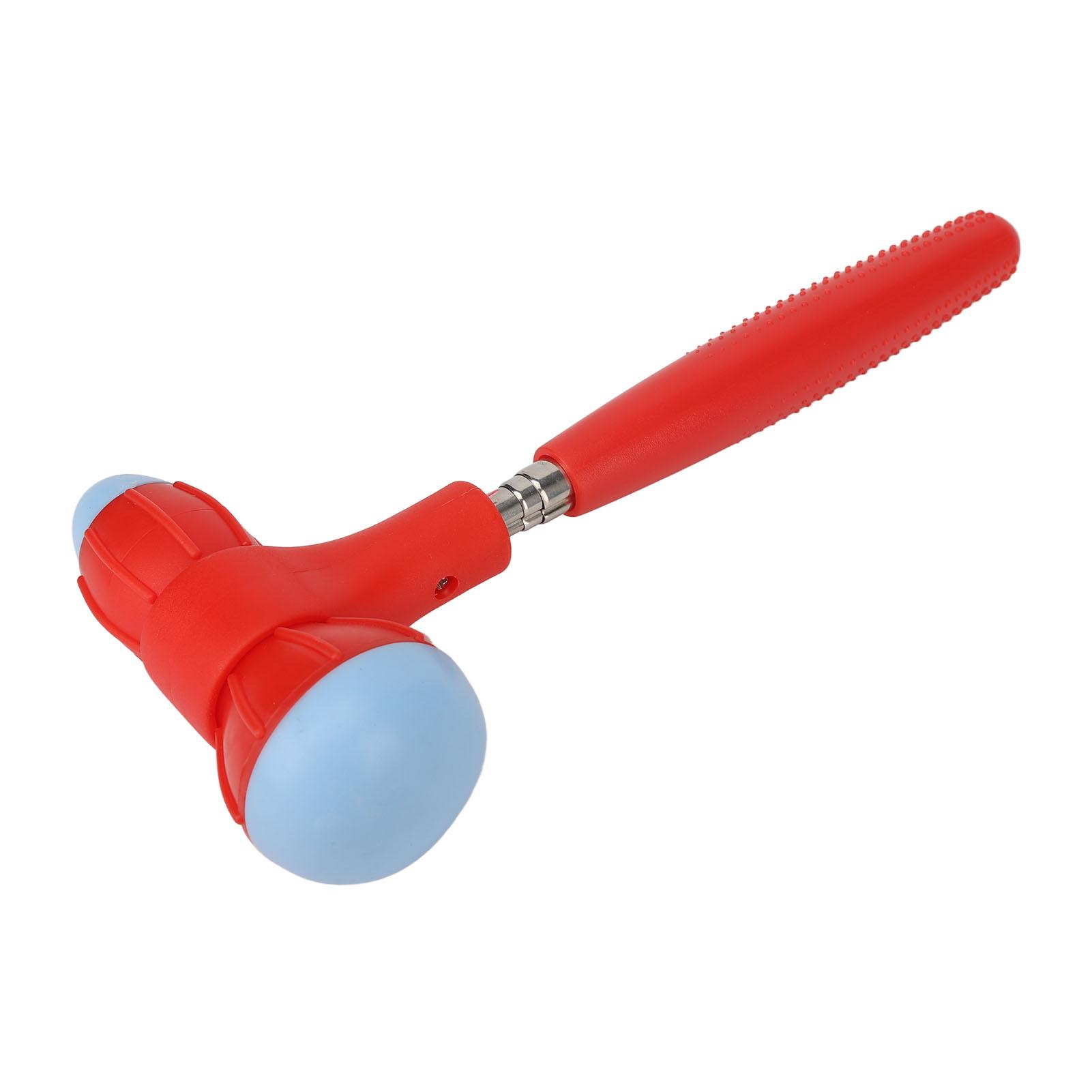 Retractable Massage Hammer Bendable Ergonomic Design Low Noise Double End Massager Tool Hammer for Shoulders Back Arms
Retractable Massage Hammer Bendable Ergonomic Design Low Noise Double End Massager Tool Hammer for Shoulders Back Arms
